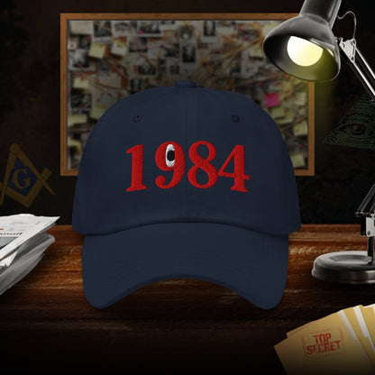 Orwell 1984 One Eye Dad Hat