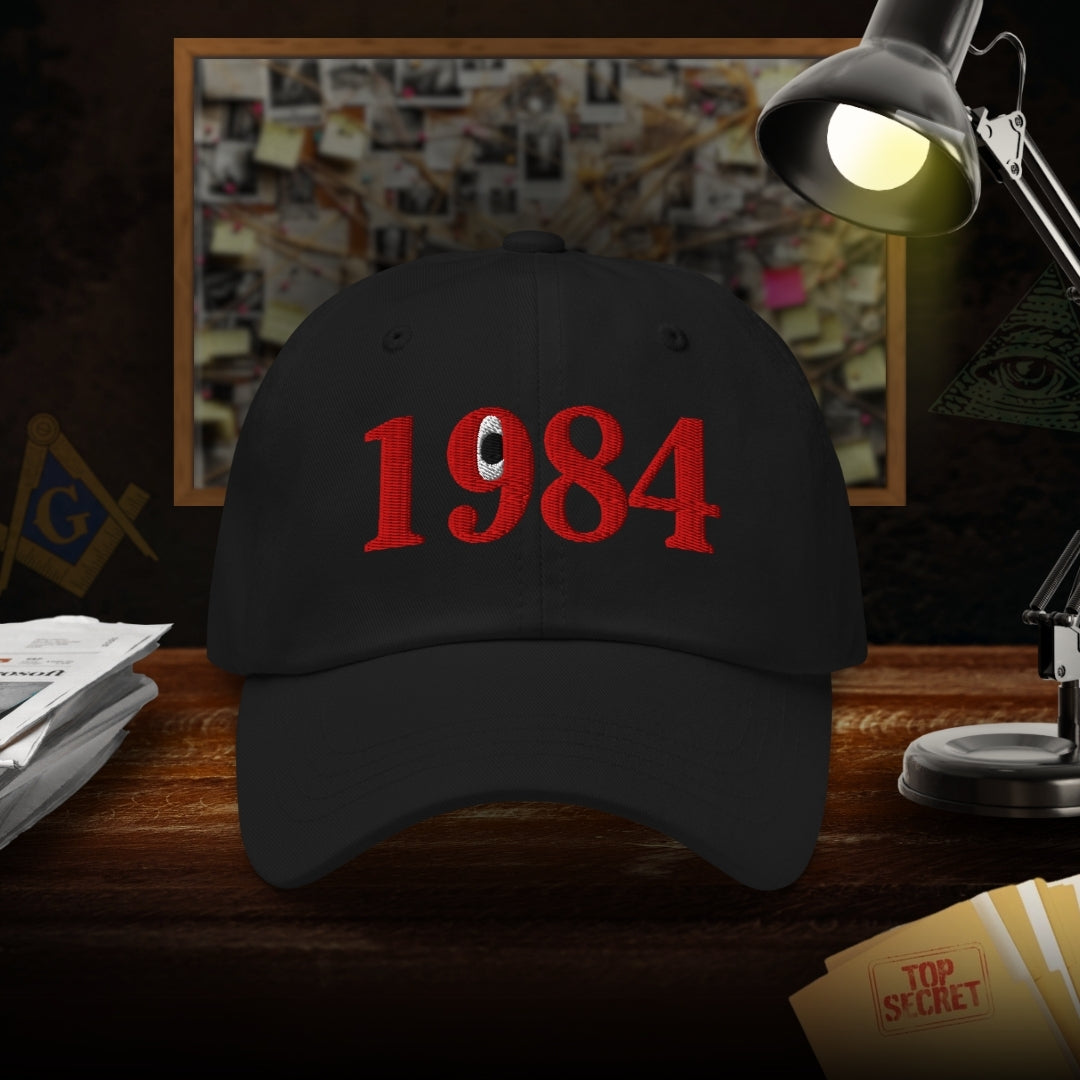 Orwell 1984 One Eye Dad Hat